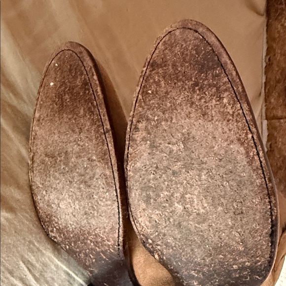 Tecovas tan lucy Suede Cowboy Boots - Picture 6 of 9